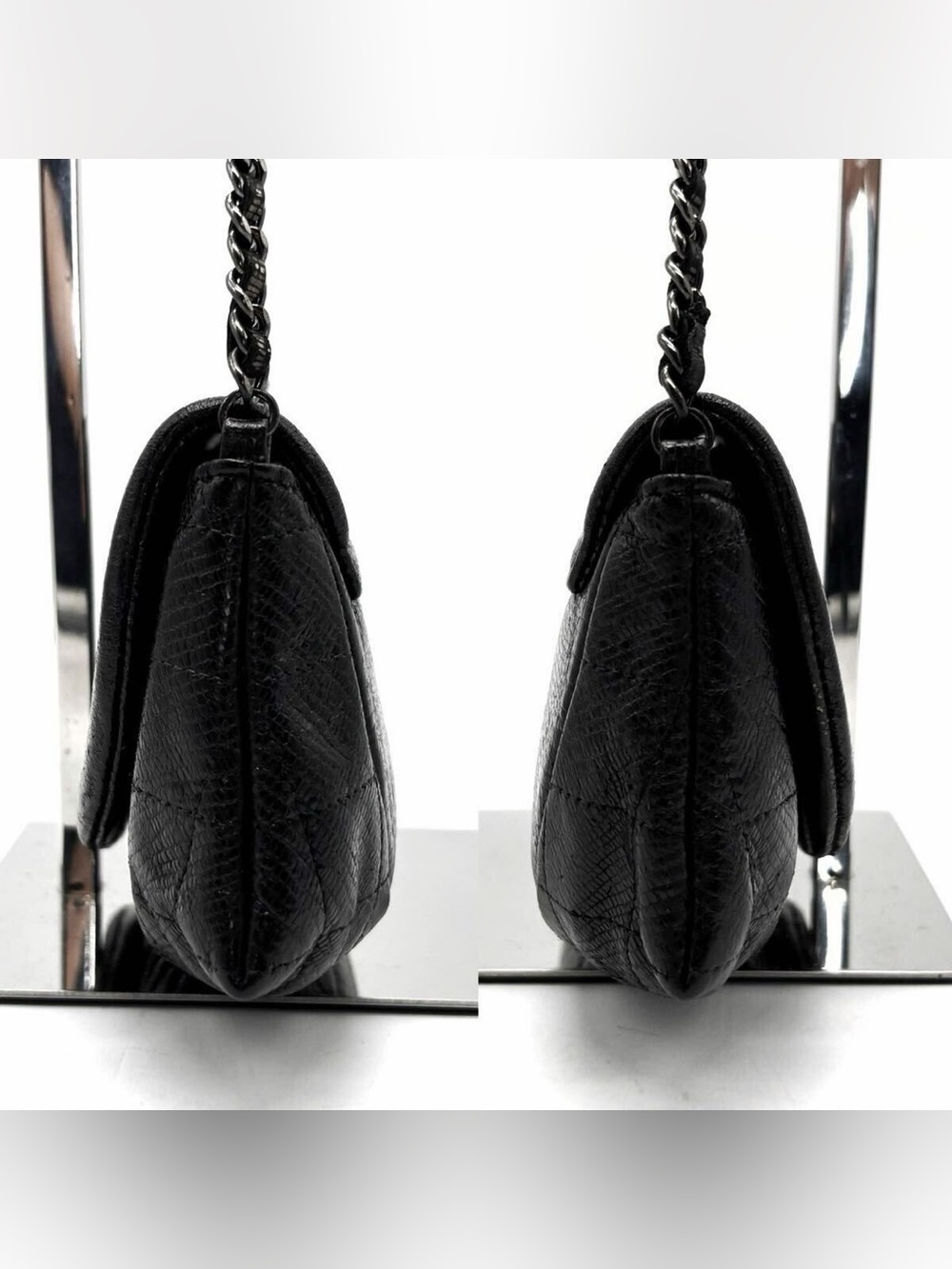 CHANEL HALF MOON WALLET ON CHAIN CC Flap Crossbody - Picture 4 of 10